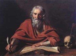 Matthias Stomer, <i>Saint Jérôme étudiant</i>